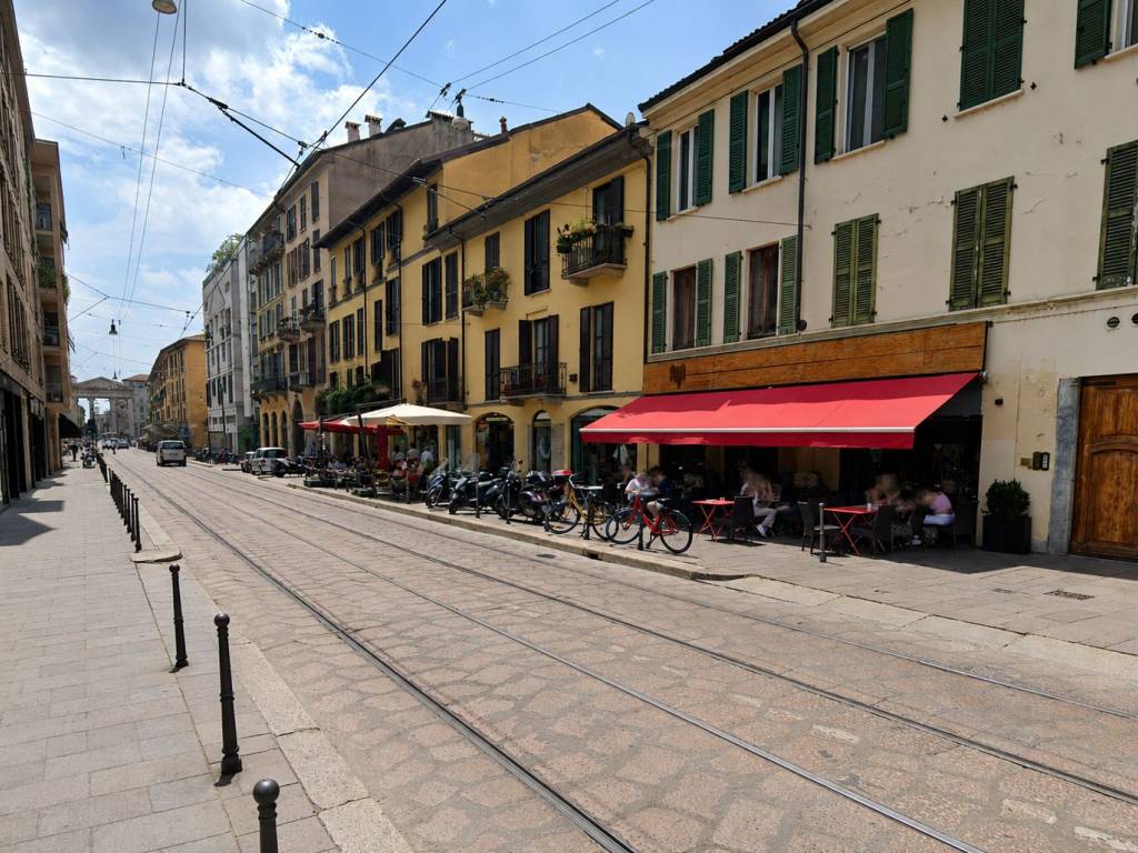 Historic restaurant on Corso di Porta Ticinese